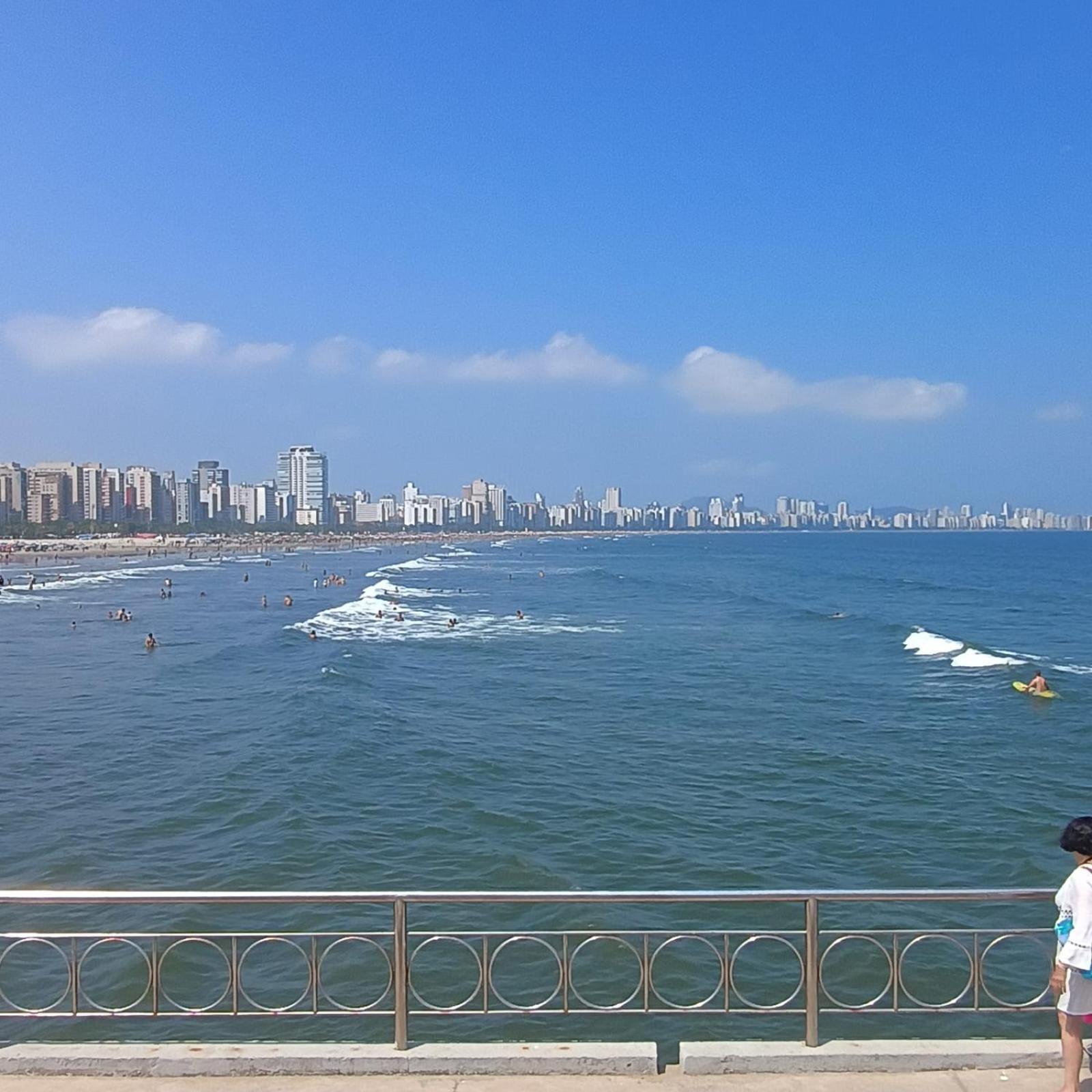 Pe Na Areia Apartman Santos Kültér fotó