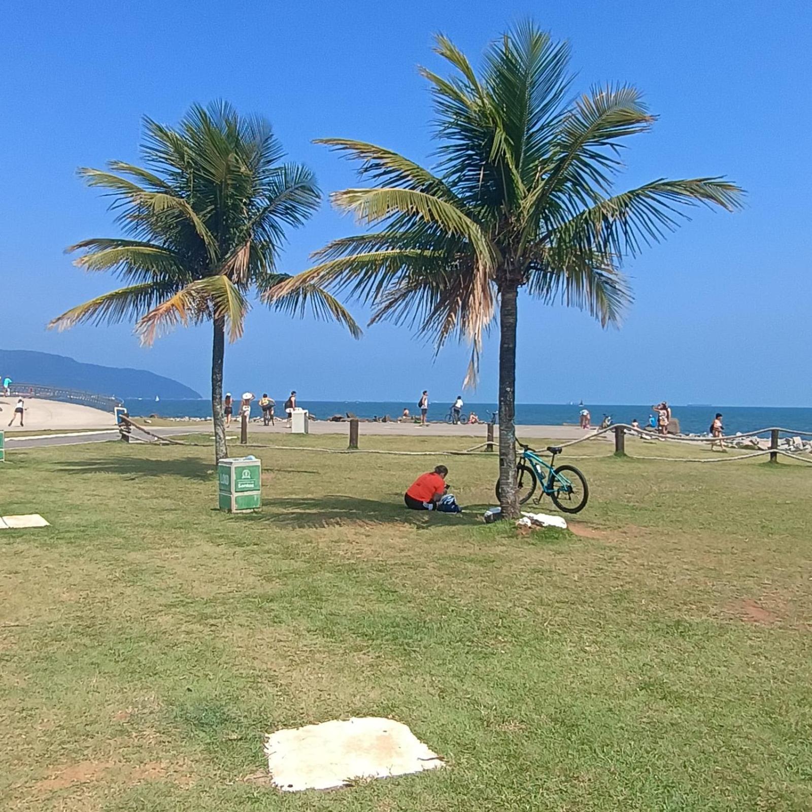 Pe Na Areia Apartman Santos Kültér fotó